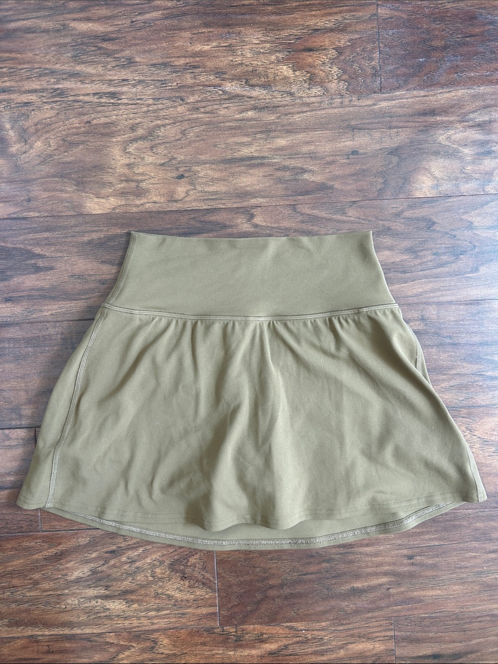 lululemon athletica Olive-Tone Skater Skirt
